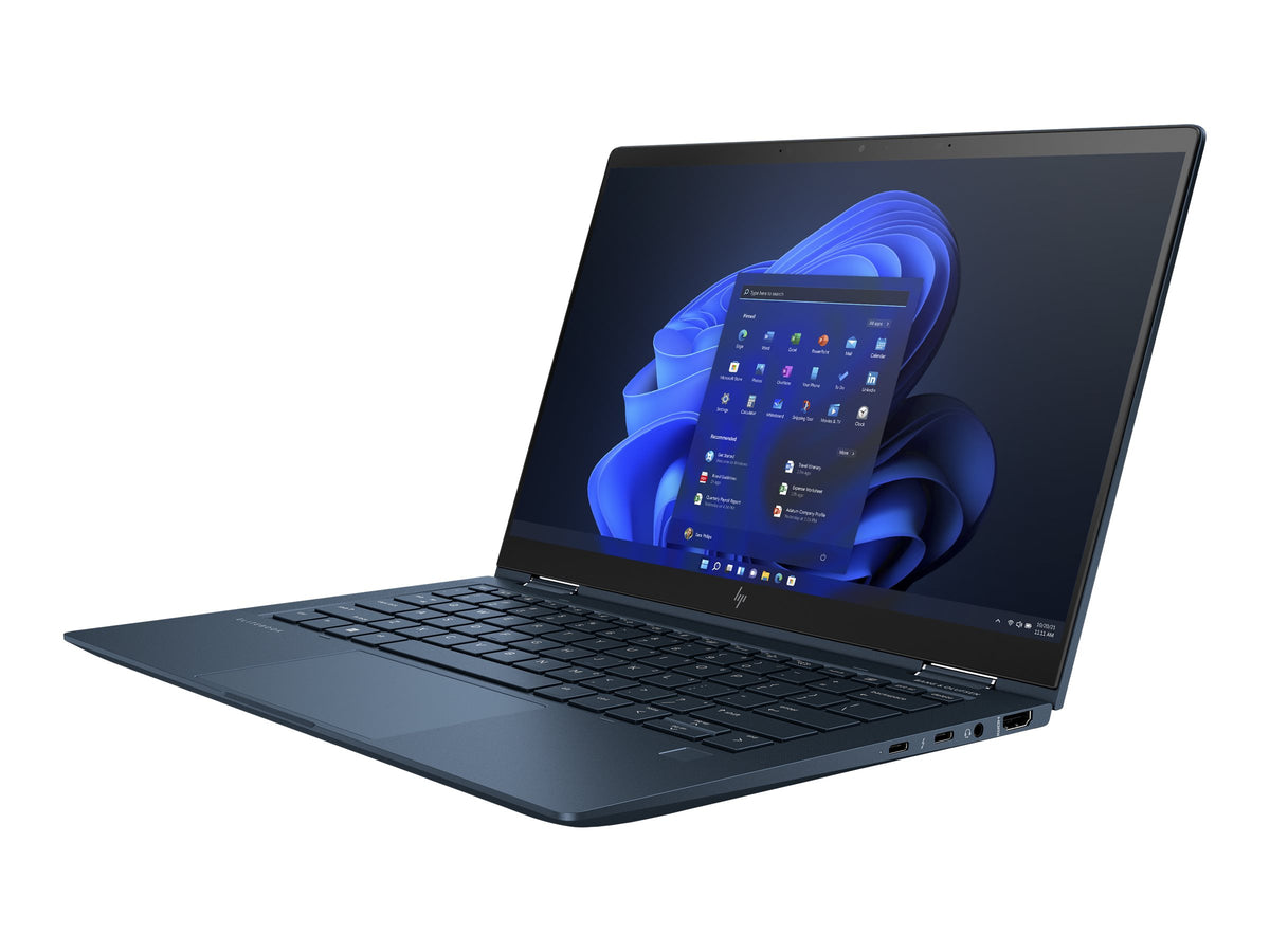 HP Elite Dragonfly, 13.3", Touchscreen, blau, Windows 11 - refurbished