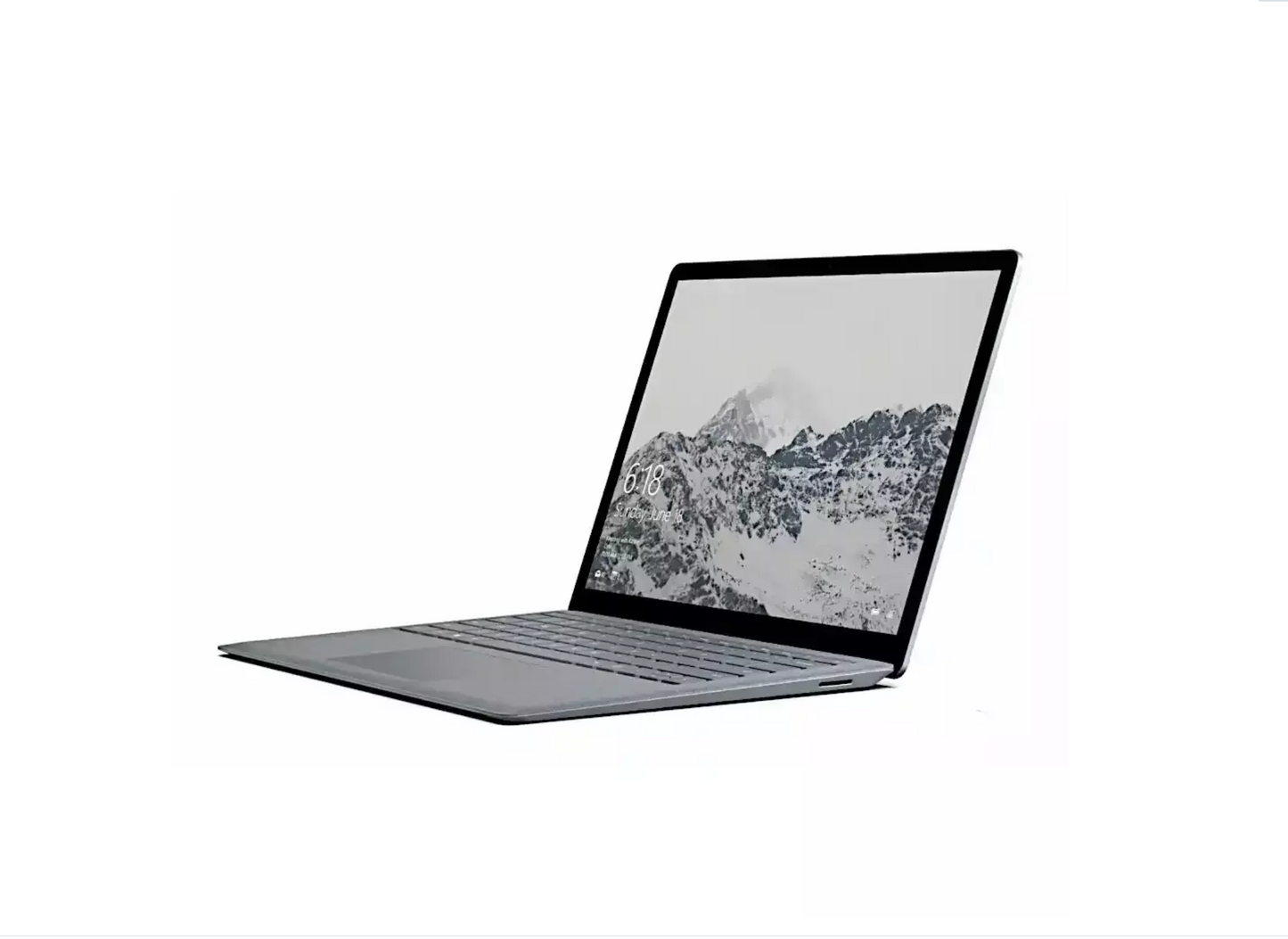 Microsoft Surface Notebook mit Notebooktasche und Maus